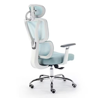 Chaise de bureau exécutive ergonomique pivotante en maille de haute qualité, de luxe, à dossier haut, pour le bureau à domicile et la salle de réunion