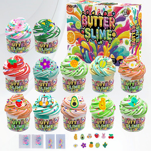 BT Wholesale Ensemble de <span class=keywords><strong>slime</strong></span> 12 couleurs : <span class=keywords><strong>slime</strong></span> boue beurre, <span class=keywords><strong>slime</strong></span> boue coton, colle crème, colle moussante. Cadeau amusant et relaxant pour fêtes, pour enfants et adultes. - Product Image 6