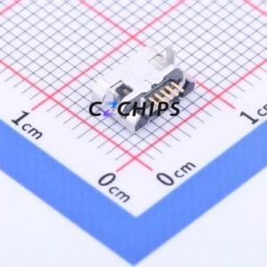 MICRO NJ5P-1.0-1.25 USB Connector SMD Connector ( Connector Type: Micro-B )( Protocol Standard: USB 2.0 )( Gender: Female ) - Product Image 2