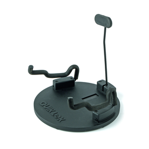 QUIK LOK-GI/8, support de guitare universel, berceaux en acier, stabilisateur en métal, rembourrage en mousse, 26x27.5 cm, noir - Product Image 1