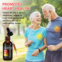 Acentiallabs Complexe de vitamine B Stimule la croissance cellulaire Soutient la santé cardiovasculaire Gouttes de vitamine liquide