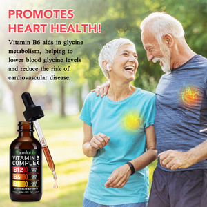Acentiallabs <span class=keywords><strong>B</strong></span> Vitamini Kompleksi Hücre <span class=keywords><strong>B</strong></span>üyümesini Teşvik Eder, <span class=keywords><strong>Vitamin</strong></span> Damlalarını Destekler, Kardiyovasküler Sağlığı, <span class=keywords><strong>B</strong></span> Vitamini Sıvı Damlaları - Product Image 3