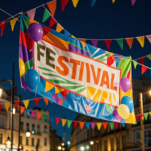 Biểu Tượng Tùy Chỉnh Xách Tay Hình Chữ Nhật Cờ Biểu Ngữ Quảng Cáo Ngoài Trời Tổ Chức Sự Kiện Thể Thao Đường Đèn Ánh Sáng Cực Cho Đường Phố Biểu Ngữ Sản Phẩm - Product Image 6