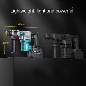 21V điện chọn công suất cao 3 chức năng Jack búa công nghiệp máy cắt bê tông tường phá hủy Bộ máy khoan búa tác động khoan - Product Image 5