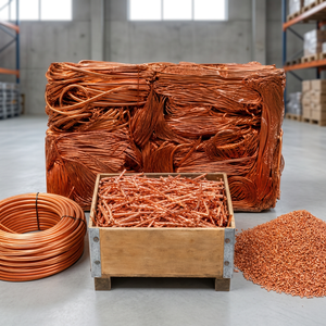 Red <b>Copper</b> Wire Scrap Clean Uncoated Welding Non-Alloy Recycled Bulk Wholesale Export FOB - Product Image 2