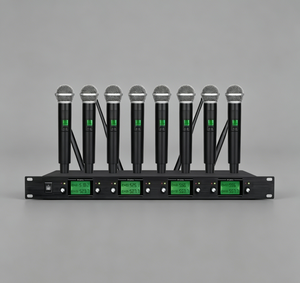 Wholesale Factory Direct 8 In 1 <b>Wireless</b> <b>Microphone</b>, Eight Handheld Dynamic Mics Receiver Set For KTV Live Performance - Product Image 2