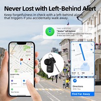 Dispositif anti-perte Apple Find My AirTag, réseau 4G, traceur GPS intelligent pour animaux de compagnie, fabriqué avec des matériaux écologiques