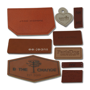 <span class=keywords><strong>Etiquetas</strong></span> de <span class=keywords><strong>cuero</strong></span> de sello caliente <span class=keywords><strong>Etiquetas</strong></span> de ropa <span class=keywords><strong>Etiquetas</strong></span> principales Diferentes tamaños Según la solicitud de los clientes Borde troquelado Debossed - Product Image 2