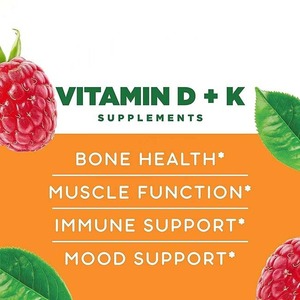 Gomitas de Vitamina D3 K2 para la Salud Ósea, Fabricante OEM, Refuerzo Inmunológico, Absorción de Calcio, Suplemento Vegano Masticable - Product Image 3