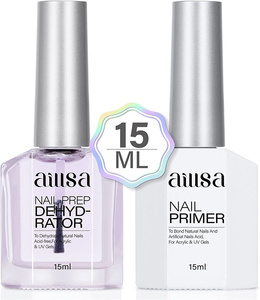 <span class=keywords><strong>Kit</strong></span> de préparation des ongles Aillsa OEM pour usage domestique DIY, 15 ml, sans acide, déshydratant et primer pour ongles - Product Image 1