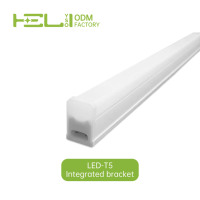 Tubo LED T5 de 4 pies y 9W con Bypass de Balasto, Lámpara LED de 100-265V, Iluminación sin Parpadeo y de Alto CRI, Tubo de Lámpara de Ahorro de Energía