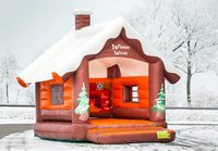 Château plein d'entrain de tente d'intérieur/extérieure gonflable Offres Spéciales de maison de football de PVC unisexe avec le ventilateur pour jouer