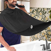 Tablier de toilettage jetable imperméable pour hommes, le plus vendu, avec deux ventouses transparentes, lavable, cadeau pour la Fête des Pères