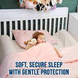 Parachoques <span class=keywords><strong>de</strong></span> cama <span class=keywords><strong>para</strong></span> niños pequeños Barandilla <span class=keywords><strong>de</strong></span> cama <span class=keywords><strong>de</strong></span> espuma Parachoques <span class=keywords><strong>de</strong></span> cuna hipoalergénico - Product Image 4