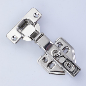 Herrajes para Muebles, Bisagra Metálica Resistente para Armario, Copa de 35mm, 4 Orificios, Bisagra Fija para Gabinete - Product Image 3