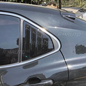 Car Rear Triangle <b>Window</b> Shark Cheek Trim for Toyota 8th Gen Camry 2018-2023 Rear Side <b>Vent</b> <b>Window</b> Trim Cover Car Accessories - Product Image 6