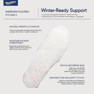 Semelles intérieures sportives en laine et PU <span class=keywords><strong>pour</strong></span> l'hiver, avec soutien <span class=keywords><strong>de</strong></span> la voûte plantaire, coussinets <span class=keywords><strong>de</strong></span> confort et semelles chauffantes <span class=keywords><strong>pour</strong></span> chaussures - Product Image 2