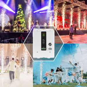 Wholesale Parties Cold Spark Machine Spray 3 Meters Mini Battery Cold Fireworks Machine for Party Wedding Events Shows