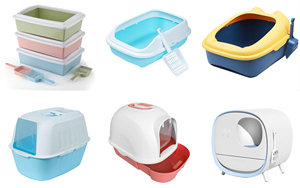 Vente en gros Toilettes pour chat en plastique Litière pour chat autonettoyante avec pelle - Product Image 6