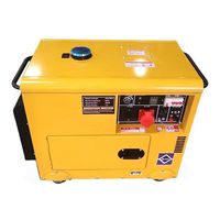 50Hz/60Hz Superleiser Dieselgenerator 10kW Generator 10kVA Schalldichter Dieselgenerator 20kVA 15kW
