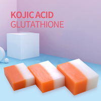 Savon au curcuma et à l'acide kojique naturel 2 en 1, fait à la main, 100g, 140g, 200g, blanchissant, savon à l'acide kojique pour les nœuds noirs, vente chaude