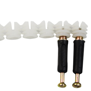 Vis autotaraudeuses métriques à tête cylindrique fendue droite, pré-encapsulées en plastique, pour l'assemblage de placards - Product Image 5