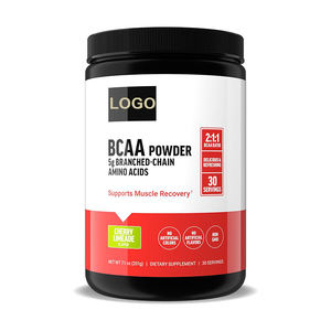 Suplementos Deportivos para Adultos de Marca Privada OEM ODM, BCAA en Polvo Instantáneo Sin Sabor, Apto para Dieta Keto, Crecimiento Muscular, Pre y Post Entrenamiento - Product Image 1