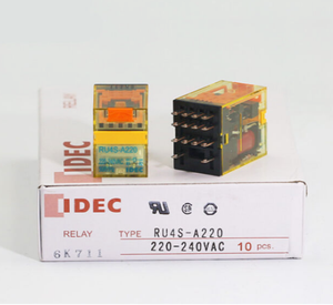 Relé de Potencia Nuevo de 6A 220V 12V RU4S-A220, Relé de Uso General IDEC - Product Image 1