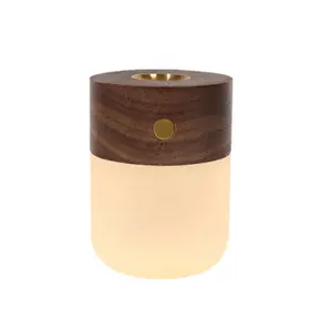 Led Night Stand Lamp Humidifier Desk Light Aroma Diffuser Mist Maker Sprayer Nebulizer Essential Oil Atomizer Air Purifier