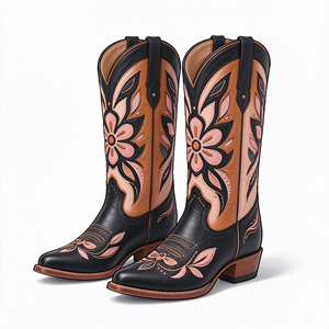 Bottes western personnalisées pour femmes, style Texas, bottes rétro pointues, personnalisation de la broderie sur commande - Product Image 2
