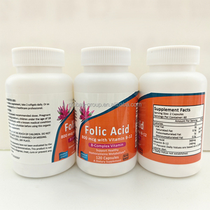 <span class=keywords><strong>Vitamin</strong></span> <span class=keywords><strong>B9</strong></span> folik asit takviyesi 400mcg çok <span class=keywords><strong>Vitamin</strong></span> kapsül doğal lal Folic asit kapsüller - Product Image 3