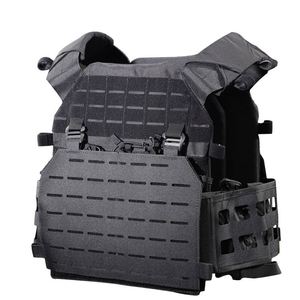 Porte-plaques tactique modulaire multifonction détachable découpé au laser avec système Molle - Product Image 1