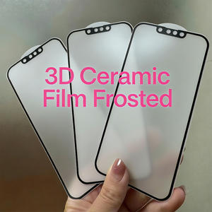 Protection d'écran en céramique souple 3D Nano 6H 9H anti-choc, anti-rayures, anti-espion pour iPhone 17 16 15 14 13 Pro Max - Product Image 5