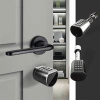 Cerradura Inteligente para Puerta con Perfil Europeo YiTechE, Cilindro Digital Redondo de Aleación de Zinc Tuya TTLock con Llave y Tarjeta