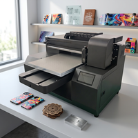 Impresora UV Plana de Inyección de Tinta Nacai A3 3045 DX7 con Pantalla Táctil Automática Portátil sin Bordes para Carcasas de Teléfono, Acrílico, Madera, Vidrio, TPU
