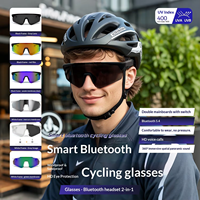 Lunettes Intelligentes IA pour Écouteurs, Design Meta, Étanchéité IP54, Protection UV, Longue Autonomie de Batterie (55mA*2), Fonctions Musique et Appel