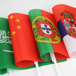 Bandera de publicidad para coche, banderines estándar, 1,5x1 pies, en blanco, sublimación - Product Image 5