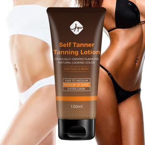 Marque privée hydratante meilleure lotion autobronzante Faux <span class=keywords><strong>bronzage</strong></span> naturel sans stries crème de <span class=keywords><strong>bronzage</strong></span> pour le visage moyen à foncé - Product Image 1