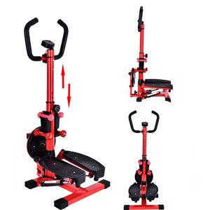 Equipo de Fitness, Entrenador Doméstico Resistente <span class=keywords><strong>con</strong></span> Pantalla LCD y Agarradera, Máquina Multifuncional 2 en 1 para Ejercicios de Cuerpo Completo y Mini Stepper - Product Image 2