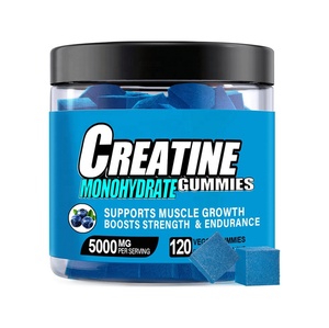 Permen Jeli Creatine Monohydrate OEM untuk Dewasa Pria & Wanita - 2 Permen Jeli Per Porsi Meningkatkan Kekuatan & Membangun Otot - Product Image 1