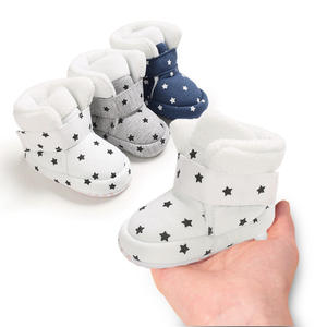 Invierno cálido antideslizante primeros zapatos para caminar bebé botas de nieve para niños zapatos de bebé <span class=keywords><strong>bota</strong></span> - Product Image 1
