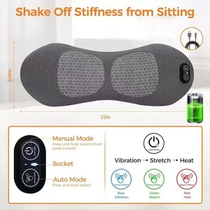 Ergonomic Lumbar <b>Support</b> Pillow <b>for</b> Sleeping, Lower <b>Back</b> <b>Support</b> Cushion, Waist Pillow <b>for</b> <b>Bed</b> with Massage Nodes - Product Image 5