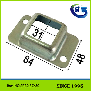 Giá Đỡ Ống Thép Mạ Kẽm Gắn Cột Hàng Rào - Product Image 4