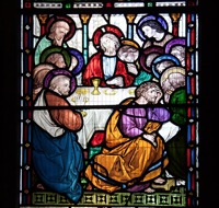 Panel de Vidrio Artístico Decorativo Laminado Personalizado para Ventanas de Iglesia, Hotel, Villa, Fábrica