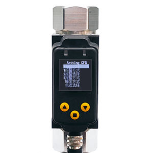 Meteran aliran air minyak cair tampilan LCD aliran Digital <span class=keywords><strong>Vortex</strong></span> plastik baja tahan karat mendukung OEM untuk pengukuran yang akurat - Product Image 5