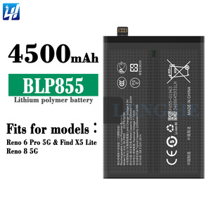 Аккумуляторная батарея BLP855 для мобильного телефона OPPO Reno 6 Pro Reno7 5G PEPM00 CPH2249 - Product Image 2