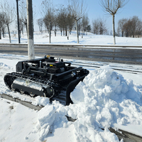 Livraison gratuite Tondeuse à gazon robotisée télécommandée 900 mm Tondeuse à gazon automatique télécommandée