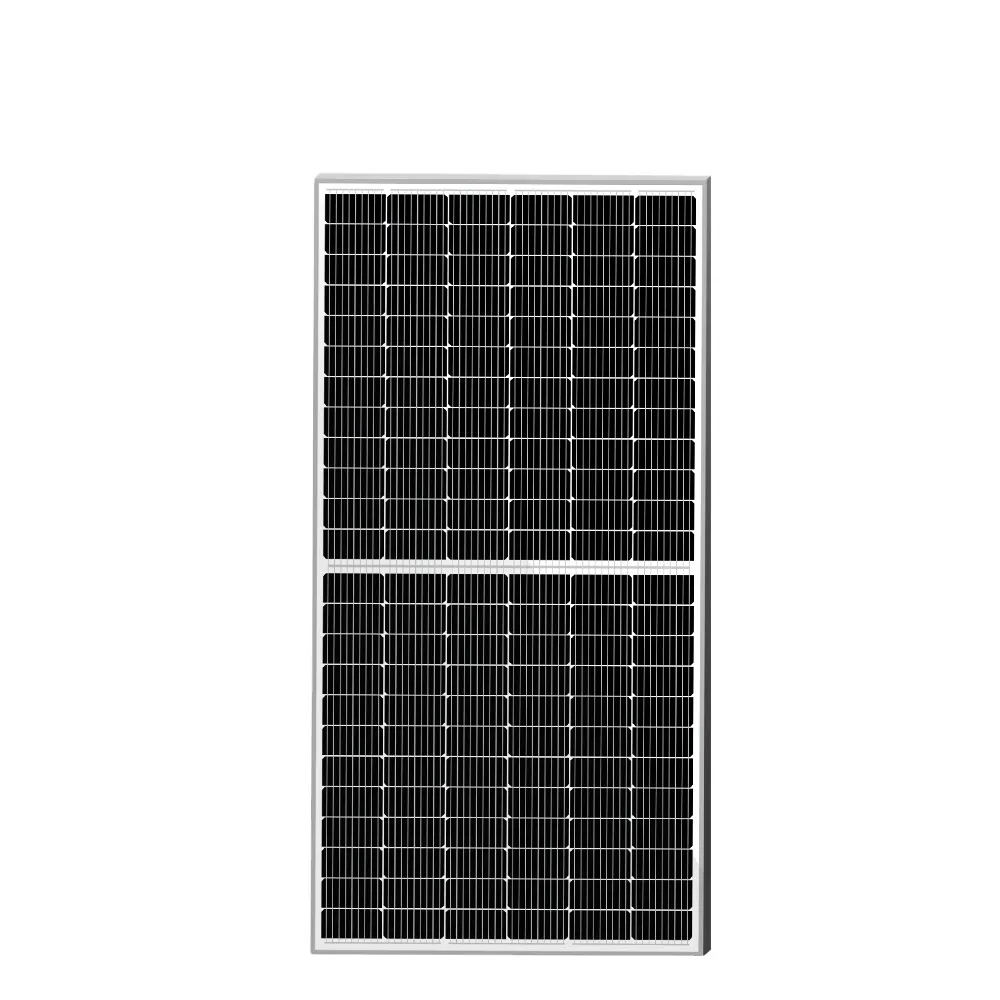 Commercio all'ingrosso della fabbrica di alta qualità a basso prezzo Mono celle 132 cristalline con 645-670W semicelle pannelli solari