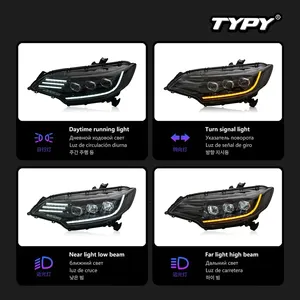 Accesorios para Auto, Faros LED de 12V y 6000K para Fit 2014-2020, Actualización con Señal de Giro Dinámica DRL, Nuevo - Product Image 3