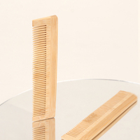 Peigne en bois écologique, brosse à cheveux en bois personnalisée
